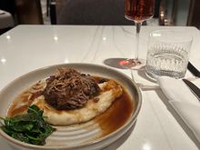 Short Rib Entree + Moet Rose