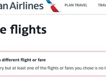 When I click through an award booking with QR segments, I get this error message.  Does anyone know what this means behind the scenes? Is the the dreaded “phantom inventory” that everyone talks about?