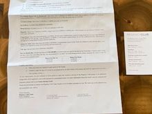Current info sheet