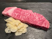 A5 Japanese Kobe Beef in a Teppanyaki Restaurant in Kobe
