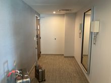 Entrance of the room: bit sparse but it does fit in a wheelchair comfortable