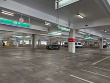 One, lonely Miata on the aisle.