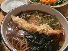 Delicious soba.
