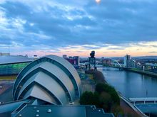 Morning from the Crowne Plaza