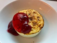 Cheesecake was very nice.