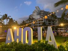 You've might seen it on Instagram & Tiktok, this new selfie-hotspot is in front of the lawn of the adults only pool 