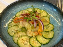 Shrimp aguachile