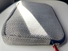 Amenity kit with neat seahorse security tag.