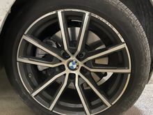Rims seem to always be scratched on the rental cars.