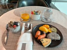 Items from the “Continental Breakfast” table (like a buffet). Items are listed in the menu above on the left side