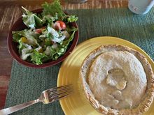 Chicken Pot Pie from “the pie lady” (the Right Slice) on Kaua’i 