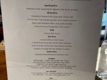 Disappointed wanted an espresso martini but Qantas lounge only do what’s on the menu 