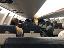 OK.  Moved from 1B to 8B, Exit Row due to weight and balance.

After a short uneventful 45 minutes flight I collected my green tag bag from the jet bridge bolted to my car and was headed South on the 99 and home a short 25 minutes later.

Thanks for traveling with me on the short domestic trip...Follow along sometime text week as I navigate the COVID requirements to get into Hawaii.    