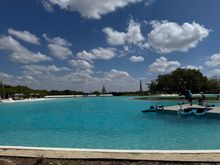 Lagoon; too cold for swimming