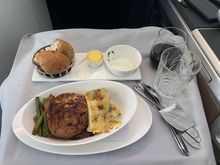 The lamb was good. 