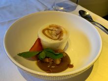 Macadamia sea salt caramel cheesecake