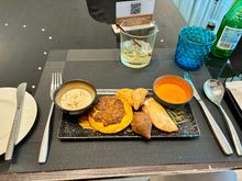 Hot Mezze: Surprisingly very tasty and well executed. The sauces (tahini and a more spicy red cream sauce of sorts) were quite well done as well.