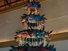 This thing is huge and hanging from the ceiling