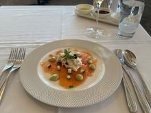 Salmon starter. 