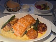 BA 114 - very tasty salmon main