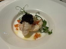 Poached Lobster with Caviar - Not BTC. This was in TPR