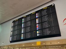 Love me a mechanical departure board