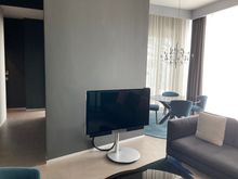 Left: Kitchen Right: Dining area and with access to balcony 