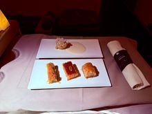 Apple crumble was insanely decadent and delicious and the Turkish dessert selection was very good too considering it was coming out of newark