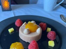 The best thing I ate - dulce de leche cheescake 