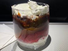 Sundae with all the fixings (peanuts, whipped cream, 🍓, caramel and hot fudge)
