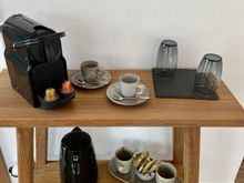 Coffee and tea station 