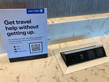 Power outlets available