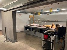 The food area did not change much