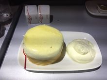 Dessert was nice - sort of like a mousse - and generously sized