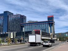 The casinos on the state line. 