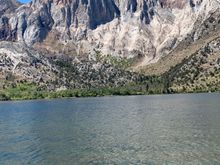 There are a few boats out there 