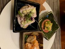 Evening cold items (self serve from buffet)