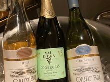 Cold wines available for self pour 