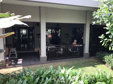 The Garden Side of the Club Lounge