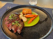 Hangar Steak: really good.