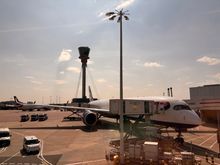 BA A350-1000 preparing for departure to Phoenix