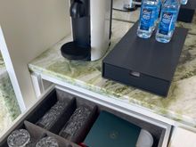 Minibar and coffee station 