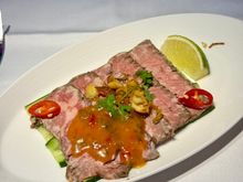 Beef Tataki appetiser - 9/10