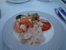 Shrimp cocktail snack
