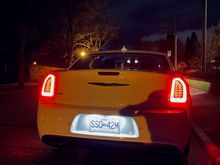 Rear View at night 