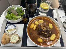 The beef was delicious. Fell apart like my mom’s beef stew. Sauce was perfect. And the bordeaux was a lovely companion.