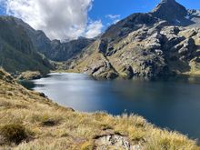Having just hiked up Conical Hill - the descent via Lake Harris the Routeburn was fantastic
