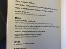 Apologies, but the last item (mini beef and chicken sliders with chunky chips) has been cut off in this picture 