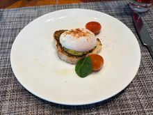 Egg and avocado toast