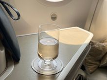 Welcome drink.  Marquis de Sard champagne 